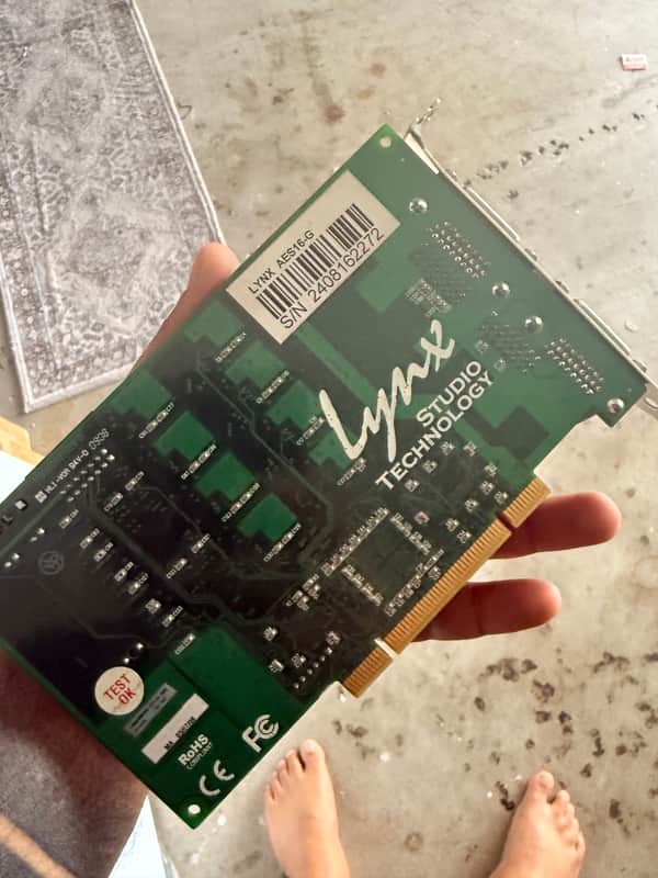 Lynx AES16 Audio Interface Card 2010s - Standard image 1