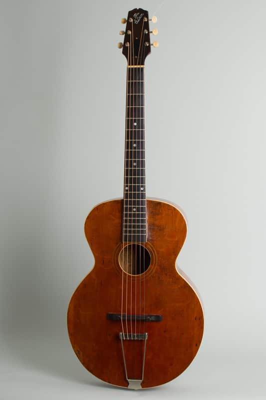 Gibson L-1 Arch Top Acoustic Guitar (1923), ser. #11974 (FON), black chipboard case. image 1