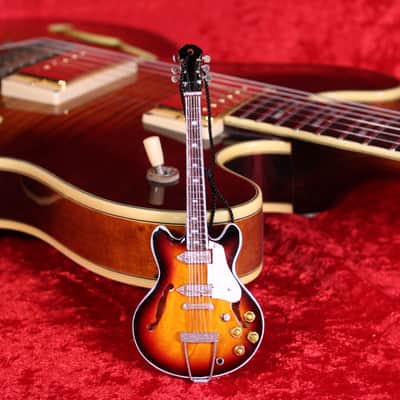 Axe Heaven 60"s Epiphone Casino - 6" Holiday Ornament image 4