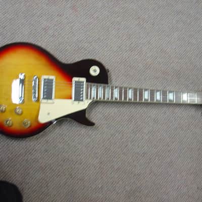 Jay Turser 2018 MIC no name Lester-Epiphone pickups ! Cherry Burst image 2