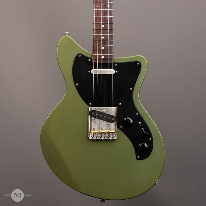 Collings Electric Guitars - 71 - Olive Drab - Custom Color - Ron Ellis Pickup image 1