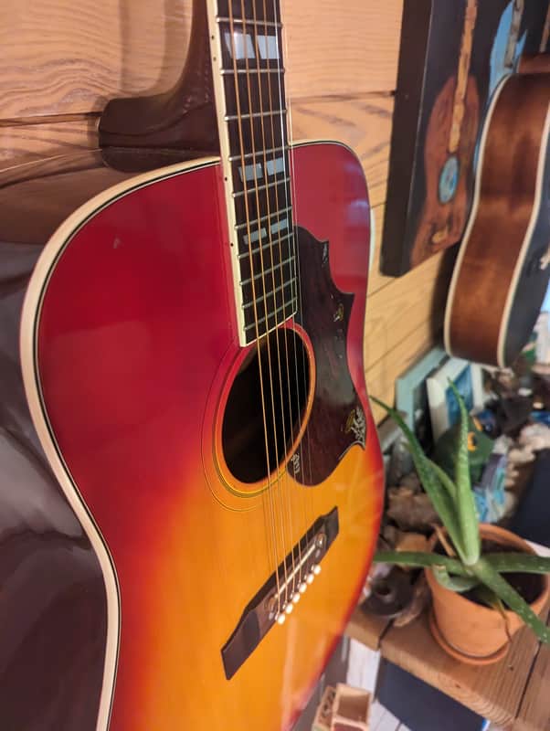 Ibanez E-684 Concord Hummingbird Acoustic Guitar 1976 w/hard case image 1