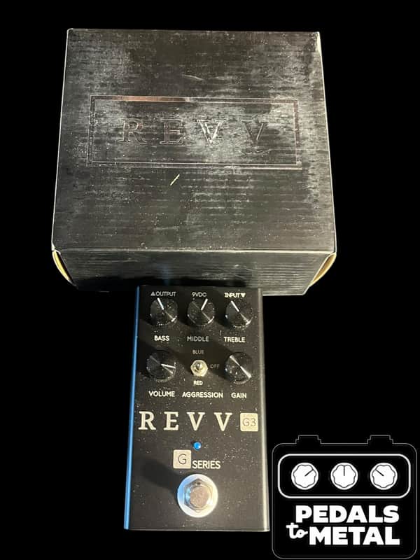 REVV G3 Distortion 2018 - 2021 - Blackout X13288 image 1