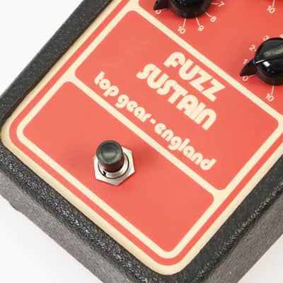 1979 Top Gear Fuzz Sustain - Very Rare Top Gear of England Fuzz Pedal! image 6