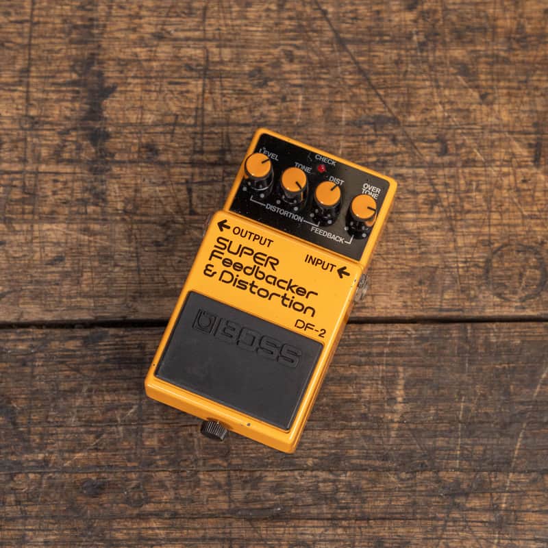 Boss DF-2 Super Feedbacker and Distortion 1985 - 1989 Made In