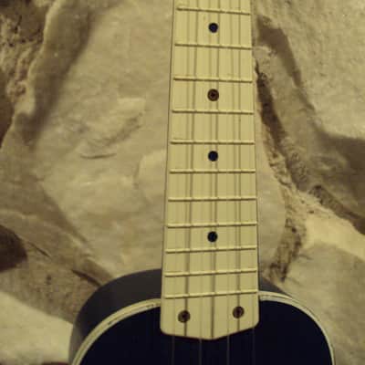 Harmony Ukulele Hawaiian 1950s Blue, All Original image 5
