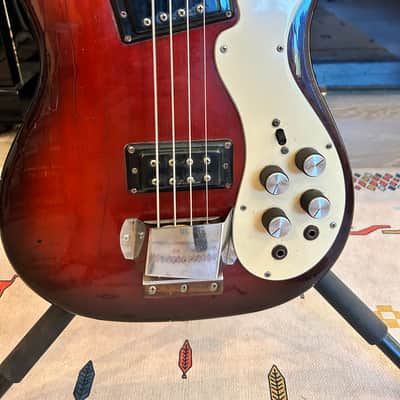 Vintage Mosrite 350 Stereo Bass Guitar image 3
