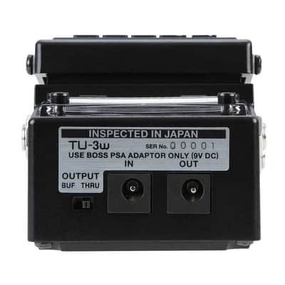 Boss TU-3W Chromatic Tuner Waza Craft Guitar Effects Pedal - Black image 4