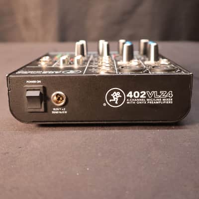 Mackie 402VLZ4 4-Channel Mic / Line Mixer 2014 - Present - Black image 6