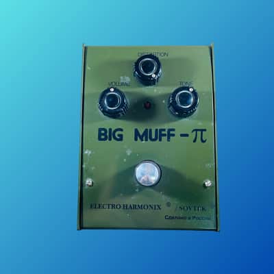 ギター Electro Harmonix Big Muff V7 Russian Electro-Harmonix Green Russian Big Muff