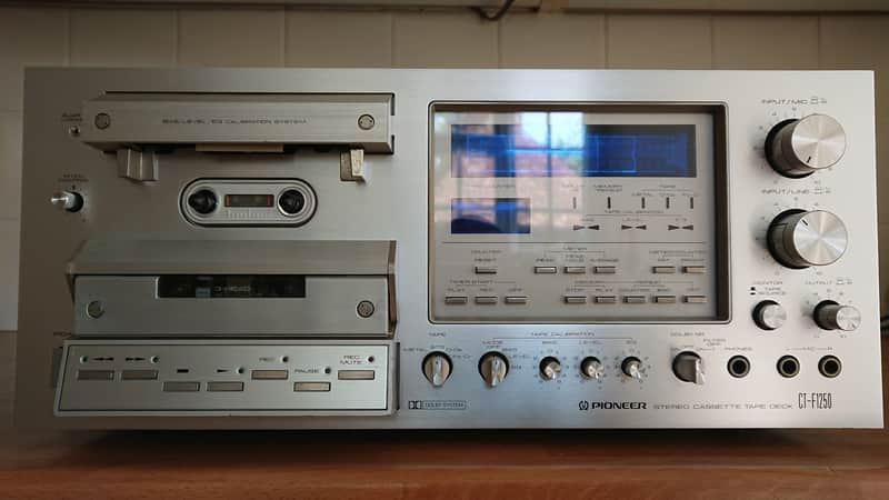 Pioneer CT-F1250 - Fully refurbished, new belts, pinch roller, above factory specifications. High serial number. image 1