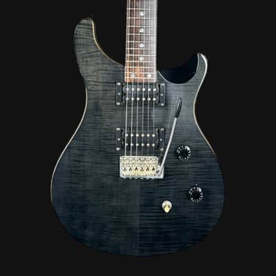 PRS Limited Edition SE Custom 24 in Gray Black Flame image 1