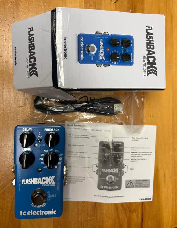 TC Electronic Flashback 2 Delay and Looper Mint!!! image 1