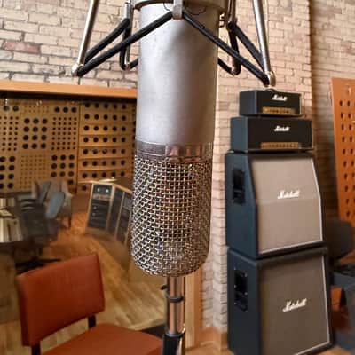 AKG C 12 Large Diaphragm Multipattern Tube Condenser Microphone 1950s - Silver image 25