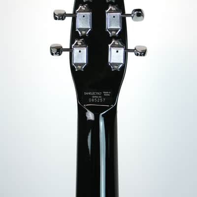 Danelectro '59 Mod New Old Stock Plus Black Left Handed image 4