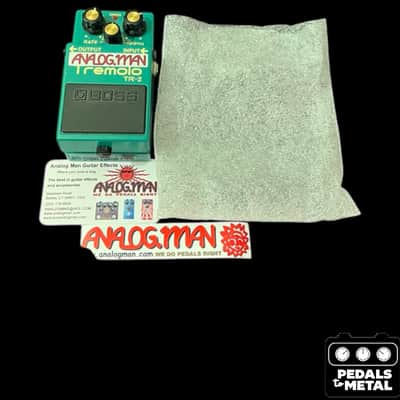 Analogman Boss TR-2 Tremolo with Mod 2010s - Green - X4447 image 1
