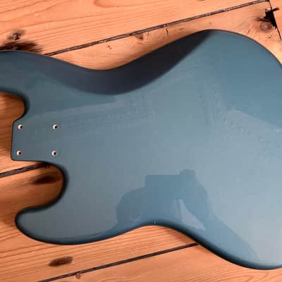 Fender Player Jazz Bass Guitar Body 2019 Mexico Mexican MIM Lake Placid Blue Alder image 9