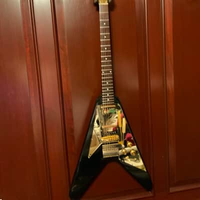Gibson Custom Shop Lenny Kravitz Signature '67 Flying V 2002 - Ebony/Gold image 1