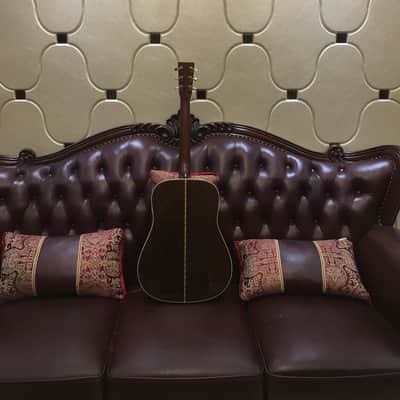 Martin D28M Elvis Presley 2007 Acoustic Guitar Natural image 8