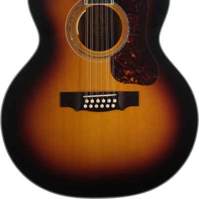 Guild F-512E Maple Antique Burst image 2