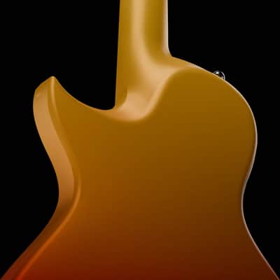 Nova Go Sonic: Carbon Fiber Smart Electric Guitar in Red Finish image 4