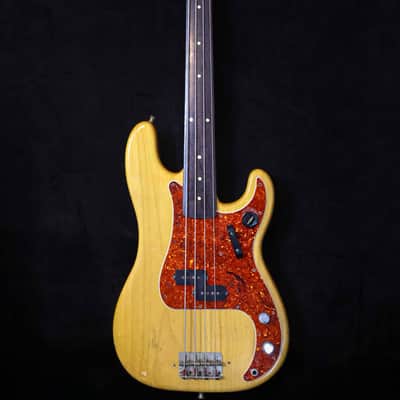 Vintage 1962 Fender Precision Bass - Fretless Conversion - Natural image 4