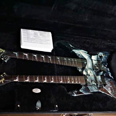 (Video Demo) Jackson USA Custom Shop Pablo Masterbuilt Double Neck 6 & 7 2009 Custom Graphic image 17