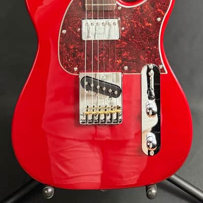 G&L Tribute ASAT Classic Bluesboy Electric Guitar Candy Apple Red Finish image 1