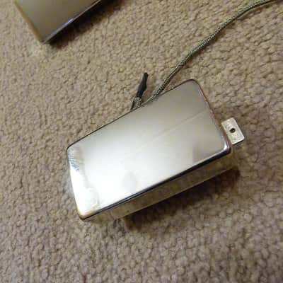 Rare Find WB Will Boggs Pickups Firewater Bridge and Neck Humbucker Set Chrome image 7