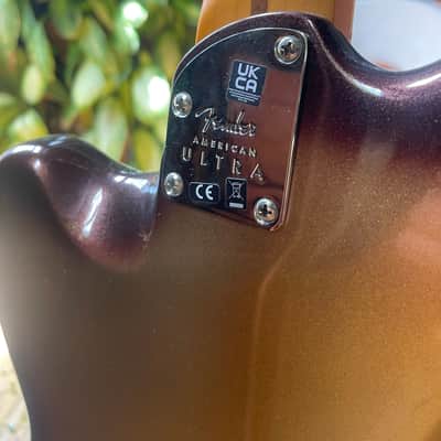 Fender American Ultra Jazzmaster with Rosewood Fretboard 2019 - 2025 - Mocha Burst image 8