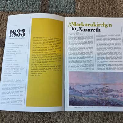 Immagine Vintage 1973 Martin Guitar 1833 Magazine Issue 1, Volume 1! Rare, Original Case Candy! - 2