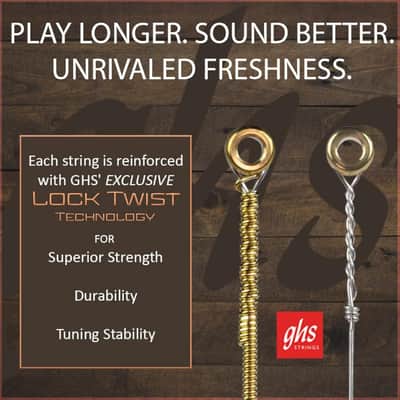 GHS VNL 12 - 54 Light Vintage Bronze Acoustic String Set image 5