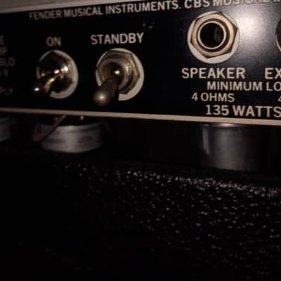 Fender Bassman 135 2-Channel 135-Watt Guitar Amp Head 1977 - 1980 - Silverface image 4