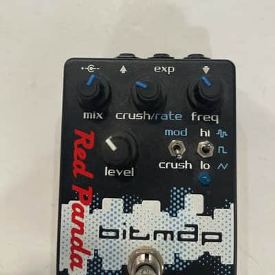 Red Panda Bitmap V1 Bitcrusher Bit Map Modulation Guitar / Bass Effect Pedal image 2