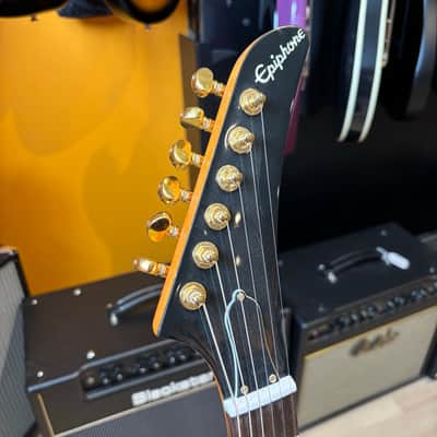 Epiphone - 58 Reissue Korina Explorer (Natural - Gold) w/ Gig Bag - 2022 - USED image 10