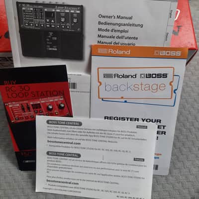 Boss RC-30 Loop Station 2011 - Present - Red image 2