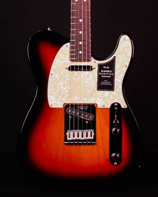 Fender  Player II Modified Telecaster, Rosewood FB, 3 Tone Sunburst image 1
