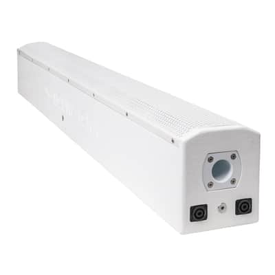 CARPO-V10W | Passive Wall-Mount Column Mini Line Array Speaker with 8 x 5” Woofers, for Commercial Installation, Live Event, Church, Conference, Lounge, White image 5