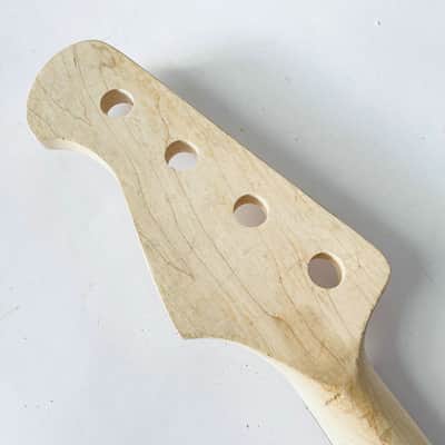 4 String Jazz Bass Style Maple Neck, 20 Frets Fingerboard image 11