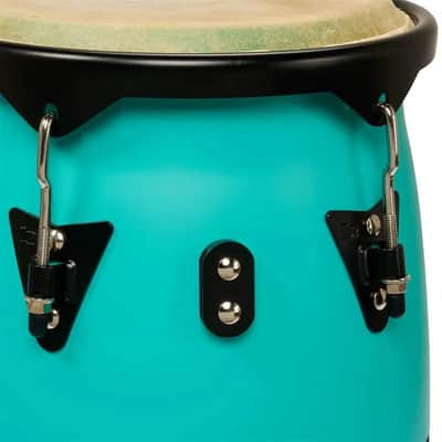 LP Discovery II Ultralight Conga Set 10" & 11" w/Stand Sea Foam image 4