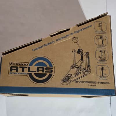 Ludwig LAS15FP Atlas Standard Single Bass Drum Pedal 2010s - Silver / Chrome image 4