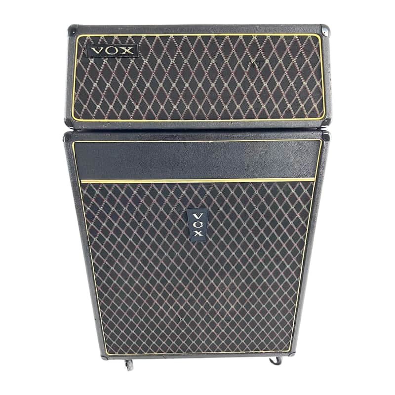 Vox V-12 / V112 Buckingham 3-Channel 35-Watt 2x12" Piggyback Guitar Amp image 1