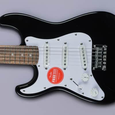Squier Mini Strat Left Hand - Black image 1