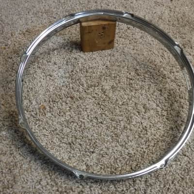 1960's Camco Oaklawn Chrome over Brass Snare Drum Rim image 3
