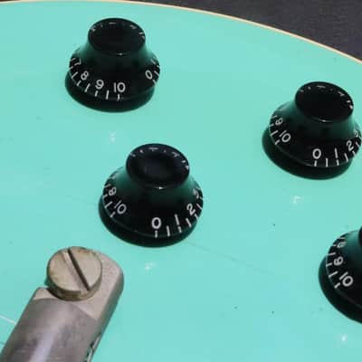 Gibson Custom shop Lespaul Catalina 1998 Cascade Green image 6