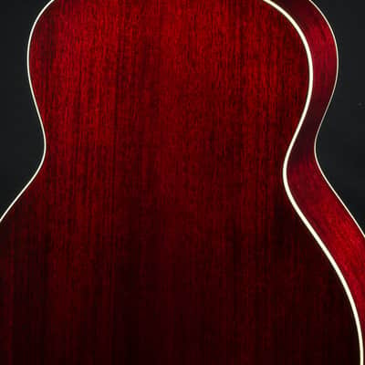 Bourgeois SJ Oval Hole Mahogany and Aged Tone Adirondack Spruce Black Top Custom NEW image 19