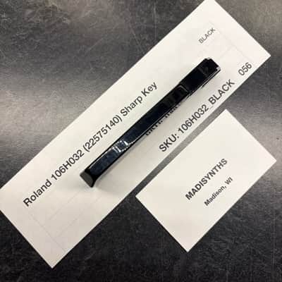 ORIGINAL Roland Replacement SHARP/BLACK Key (106H032) for Juno-6/60/106, Jupiter-6/8, HS-60, SH-101, VK-09, JX-3P