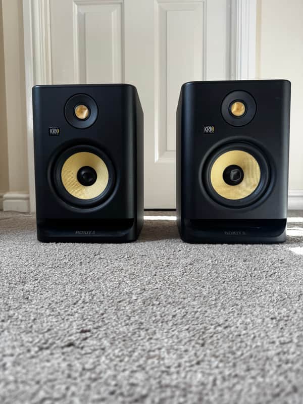KRK RP-5 Rokit G4 2-Way 5" Active Studio Monitors (Pair) 2019 - 2021 - Black image 1