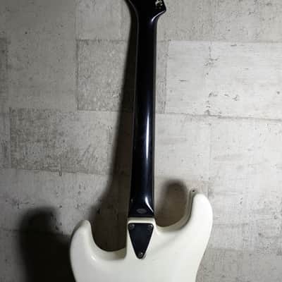 Tokai MAT Strat Husk M Series Late 80's White Glass Fiber Neck Body image 9