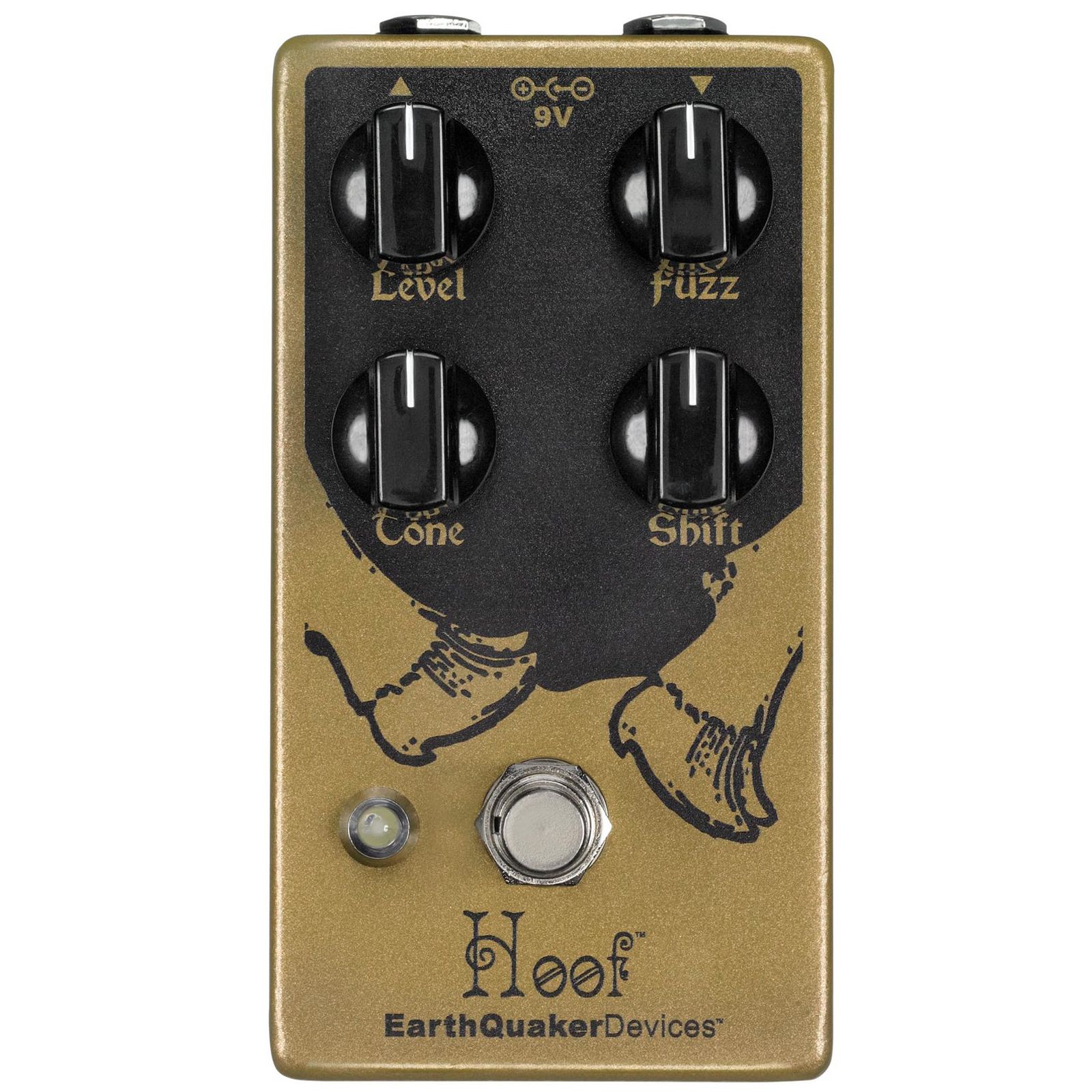 EarthQuaker Devices hoof ファズエフェクター EarthQuaker Devices Hoof Hybrid Fuzz V2 | Reverb